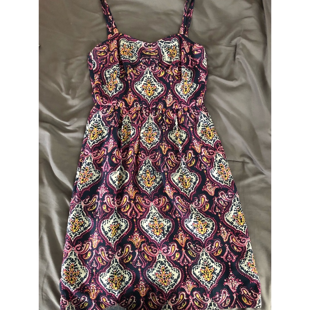 Cute fancy J. Crew dress with spaghetti straps